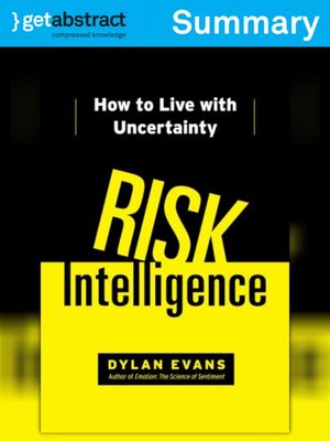 cover image of Risk Intelligence (Summary)